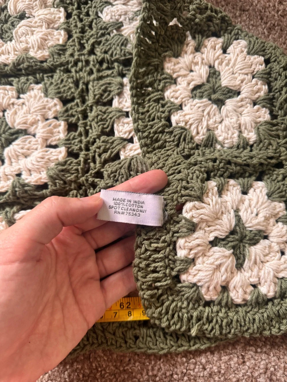 Shabby Chic crochet granny